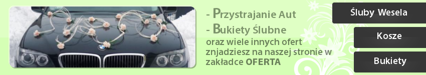 Kwiaciarnia Eden - florystyka ślubna